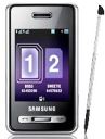 Best available price of Samsung D980 in Sxy
