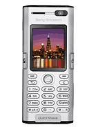 Best available price of Sony Ericsson K600 in Sxy